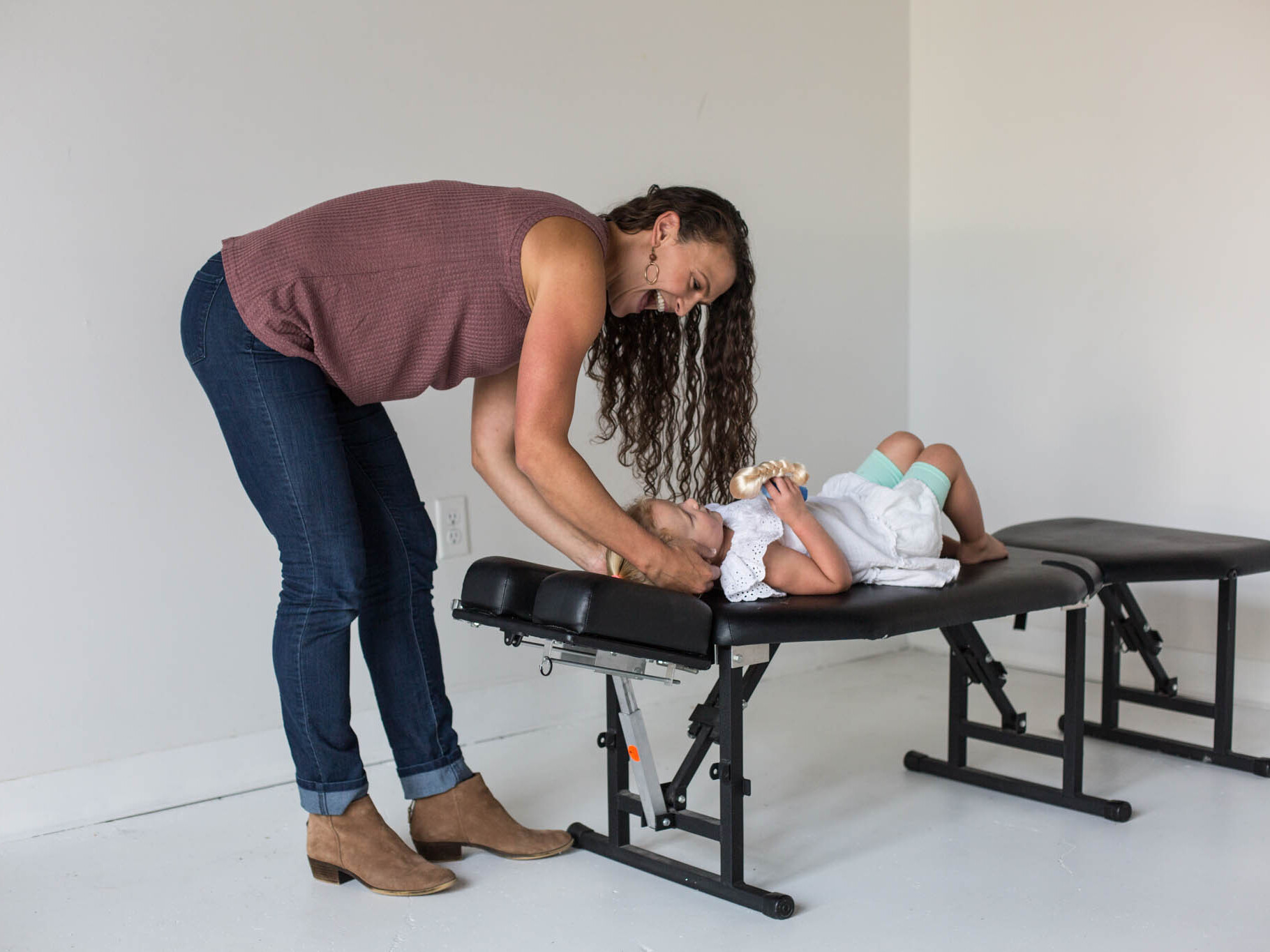 pediatric chiropractic adjustment